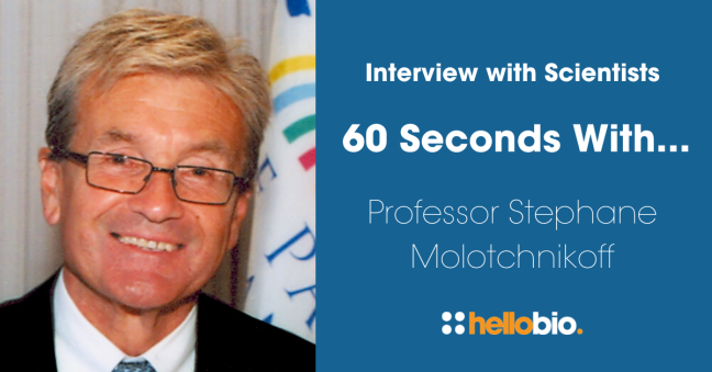 60 Seconds With… Professor Stephane Molotchnikoff