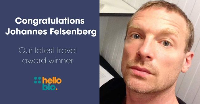 Travel Award Winner Johannes Felsenberg