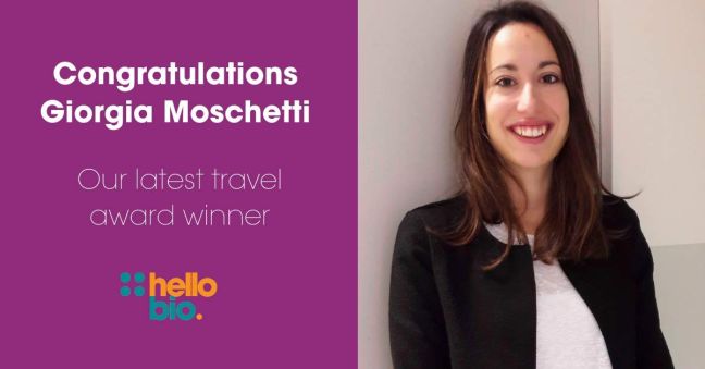 Travel Award Winner Giorgia Moschetti