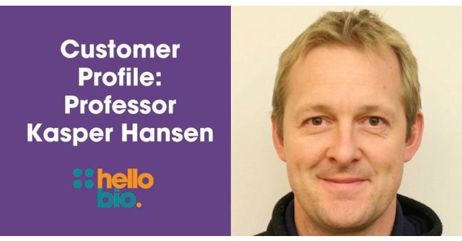 Customer profile: Kasper B. Hansen