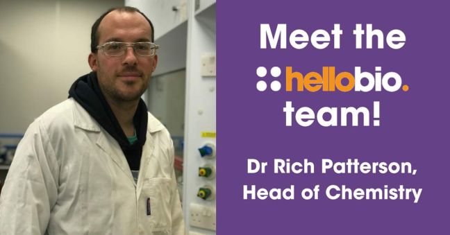 Meet the Hello Bio team: Dr Richard Patterson