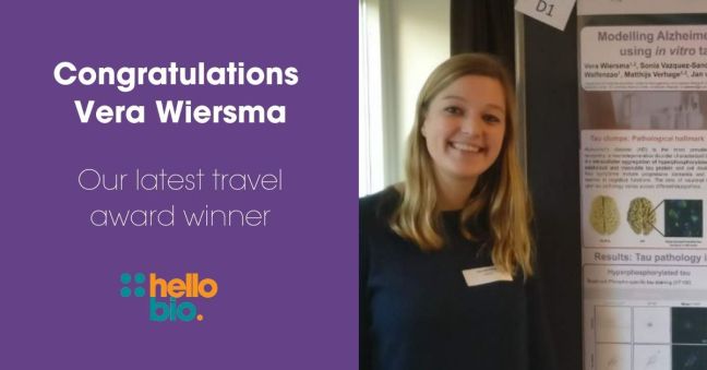 Travel Award Winner Vera Wiersma
