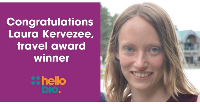 Travel Award Winner Laura Kervezee