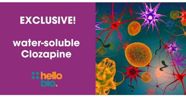 Water soluble clozapine: an exclusive from Hello Bio
