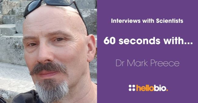 60 seconds with... Dr Mark Preece