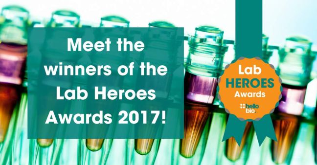 Lab Heroes 2017 Winners
