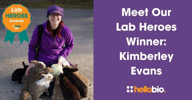 Meet our Lab Heroes Awards Winner: Kimberley Evans