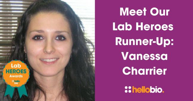 Meet Our Lab Heroes Awards Runner-Up: Vanessa Charrier