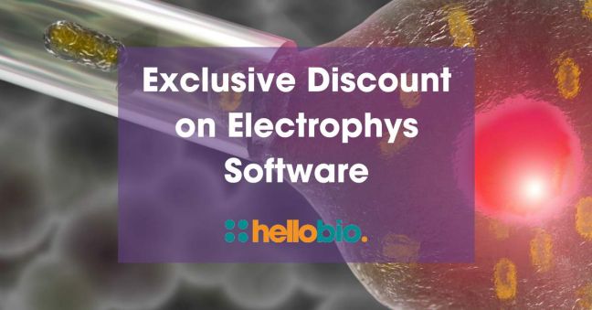 Exclusive discount on synaptic electrophysiology software WinLTP