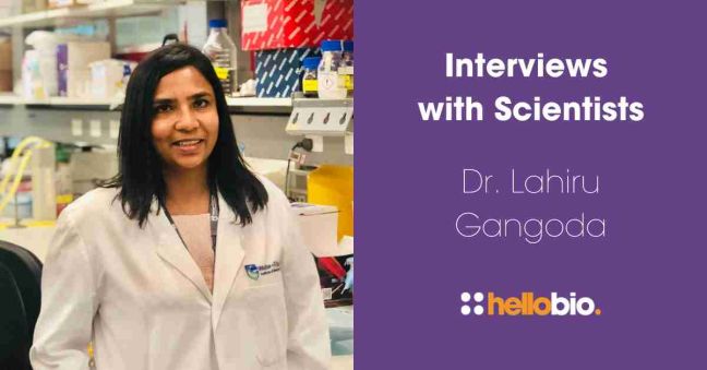 Interviews with Scientists: Dr Lahiru Gangoda