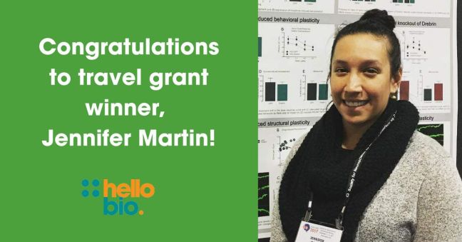 Travel Award Winner Jennifer Martin