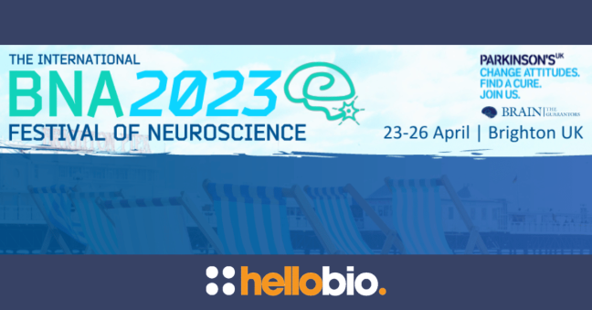 Say ‘hello’ to the Hello Bio team at BNA2023!