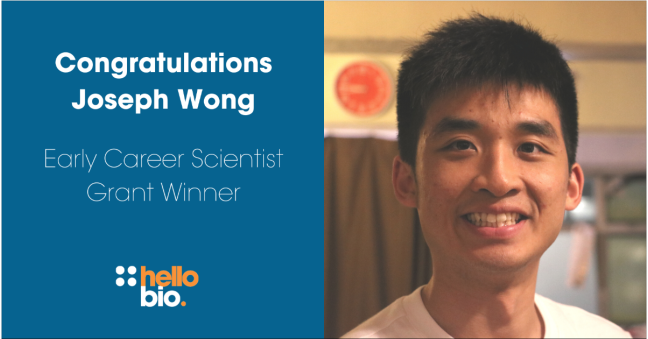 Meet our Early Career Scientist Grant Winner Joseph Wong