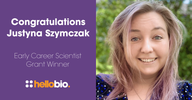 Meet our Early Career Scientist Grant Winner Justyna Szymczak