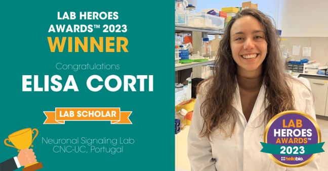 Meet Our Lab Heroes Awards™ 2023 Winners: Elisa Corti