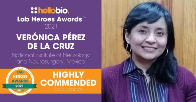 Meet Our Lab Heroes Awards™ 2021 Highly Commended Nominees: Verónica Pérez de la Cruz