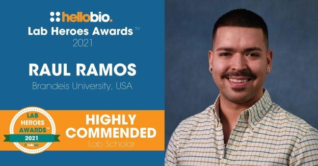 Meet Our Lab Heroes Awards™ 2021 Highly Commended Nominees: Raul Ramos