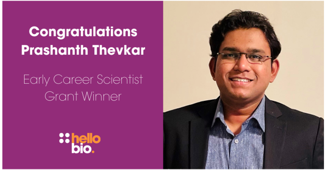 Meet our Early Career Scientist Grant Winner Prashanth Thevkar