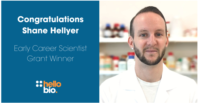 Meet our Early Career Scientist Grant Winner Shane Hellyer