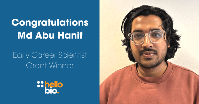 Meet our Early Career Scientist Grant Winner Md Abu Hanif