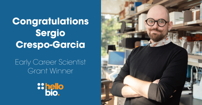 Meet our Early Career Scientist Grant Winner Sergio Crespo-Garcia