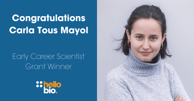 Meet our Early Career Scientist Grant Winner Carla Tous Mayol