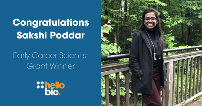 Meet our Early Career Scientist Grant Winner Sakshi Poddar