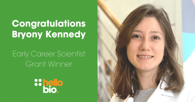 Meet our Early Career Scientist Grant Winner Bryony Kennedy