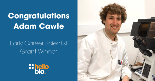 Meet our Early Career Scientist Grant Winner Adam Cawte