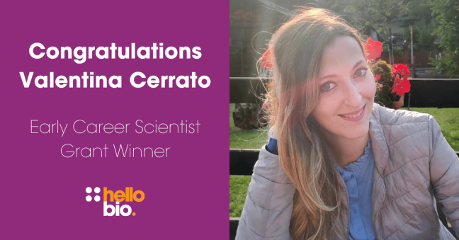 Meet our Early Career Scientist Grant Winner Valentina Cerrato