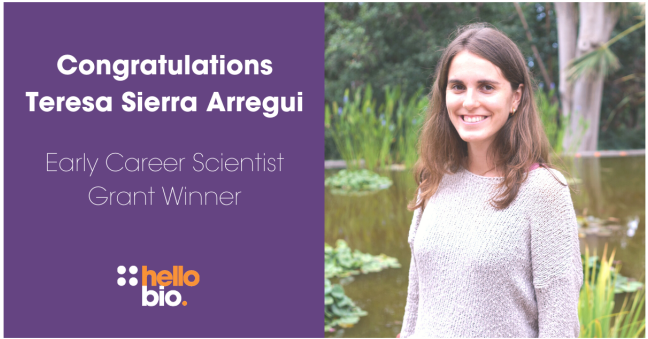 Meet our Early Career Scientist Grant Winner Teresa Sierra Arregui