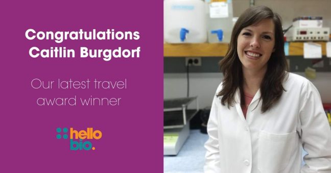 Travel Award Winner Caitlin Burgdorf