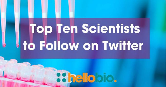Our Top Ten Scientists to Follow on Twitter