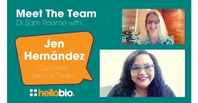 Meet the Hello Bio Team: Jen Hernandez