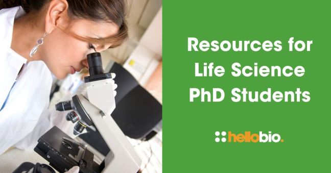 Resources for Life Science PhD students