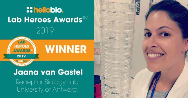 Meet Our Lab Heroes Awards-TM 2019 Winner: Jaana van Gastel
