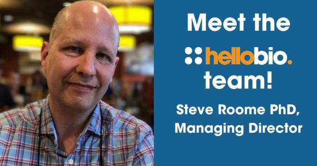 Meet the Hello Bio team: Dr Steve Roome