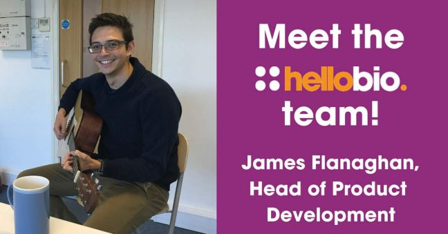 Meet the Hello Bio team: James Flanaghan