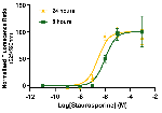 Figure 1. Effects of staurosporine upon HeLa mitochondrial membrane potential
