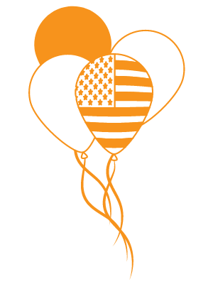 Celebrate our US Office with a 15% discount Balloons