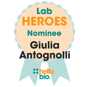 Giulia Antognolli Lab Heroes 2017 Nominee Giulia Antognolli Lab Heroes 2017 Nominee