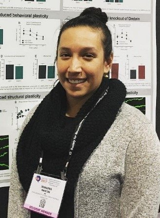 Jennifer Martin, travel grant winner Jennifer Martin, travel grant winner